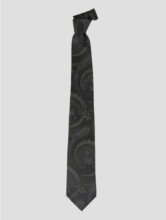 Isaia Multicolor Silk Tie 1