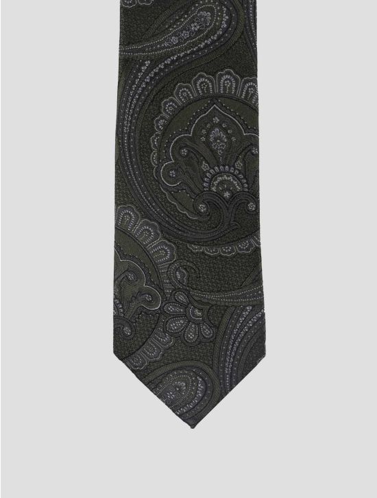 Isaia Multicolor Silk Tie 2