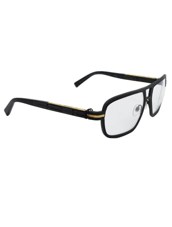 ZILLI Black Titanium Acetate Sunglasses 2
