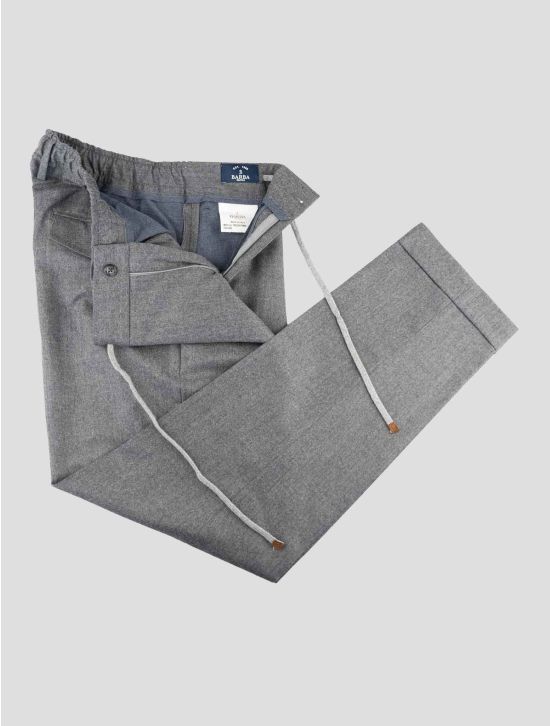 Barba Napoli Gray Virgin Wool Pants 2