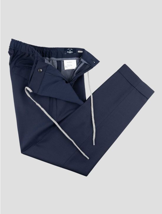 Barba Napoli Blue Pl Wool Ea Pants 2