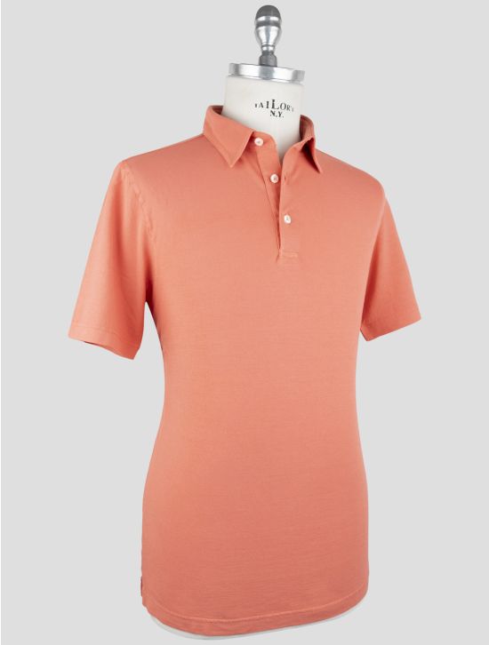 Gran Sasso Light Red Cotton Polo 2