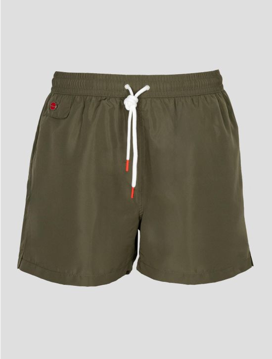 Kiton Green Pl Swim Trunk 1