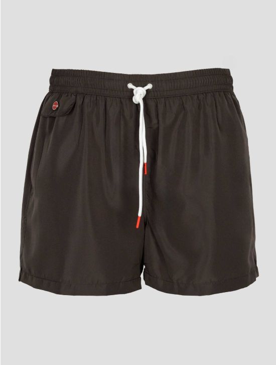 Kiton Brown Pl Swim Trunk 1