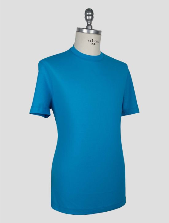 Kired Light Blue Cotton T-Shirt 2