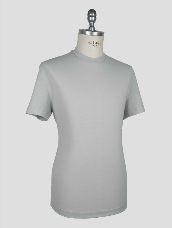 Kired Gray Cotton T-Shirt 2