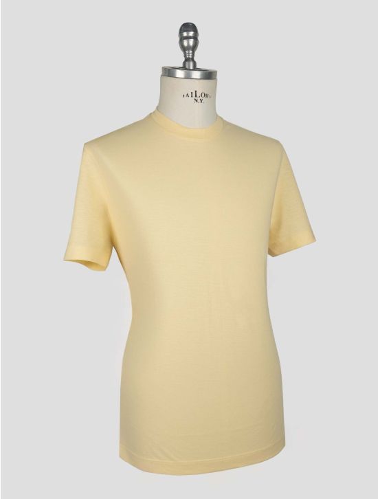 Kired Yellow Cotton T-Shirt 2
