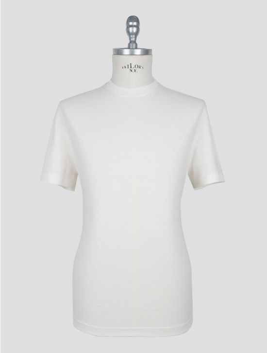 Kired White Cotton T-Shirt 1