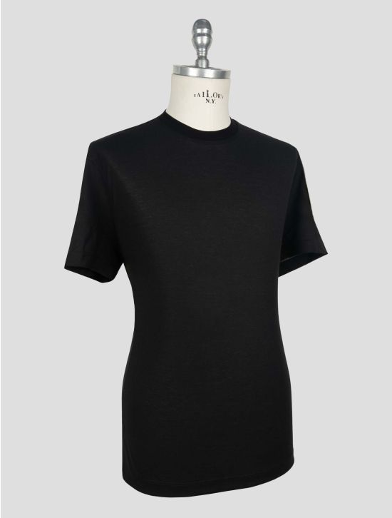 Kired Black Cotton T-Shirt 2
