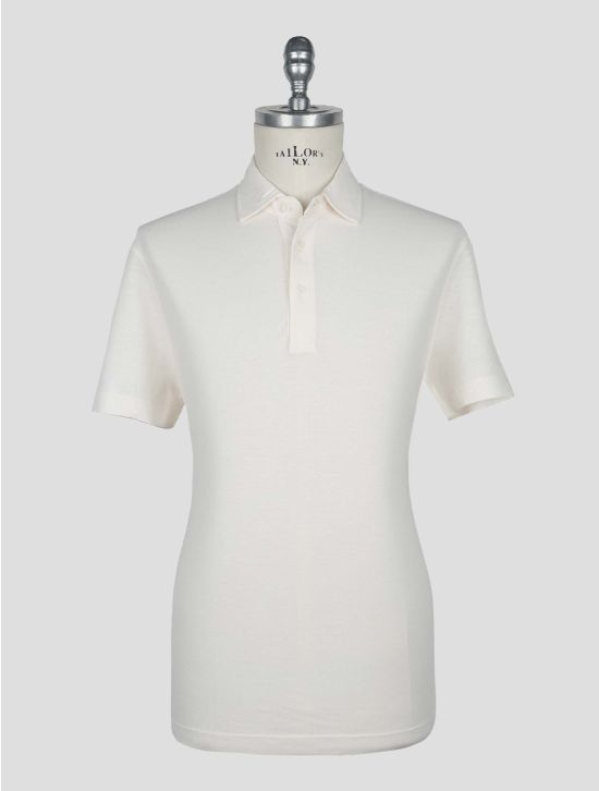 Kired White Cotton Polo 1