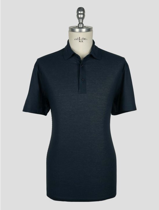 Kired Dark Blue Cotton Polo 1