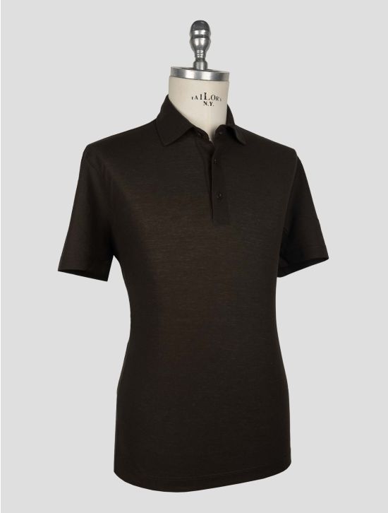 Kired Dark Brown Cotton Polo 2