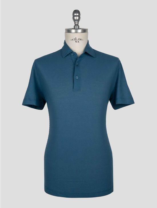 Kired  Blue Cotton Polo 1