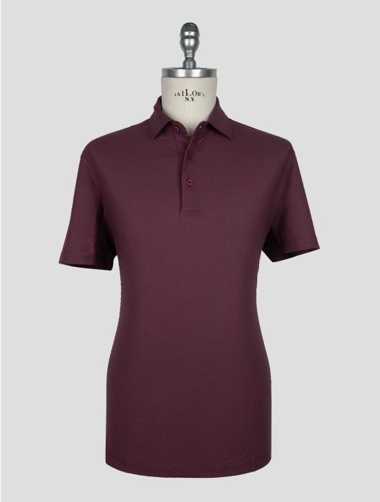 Kired  Burgundy Cotton Polo 1