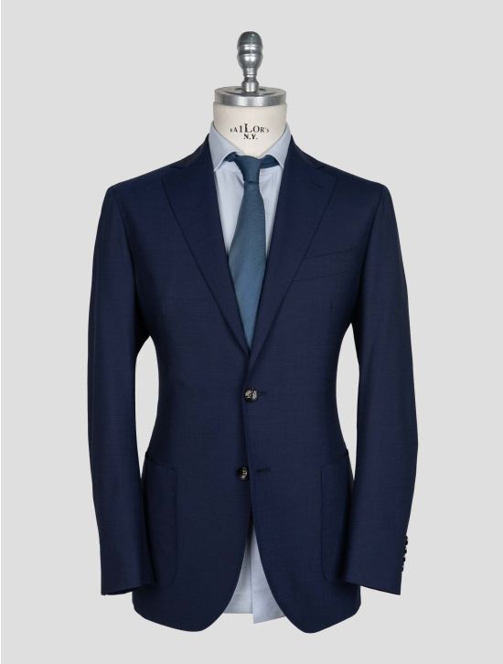 Sartorio Napoli  Blue Virgin Wool Ea Suit 1