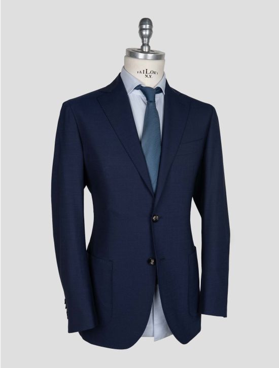 Sartorio Napoli  Blue Virgin Wool Ea Suit 2