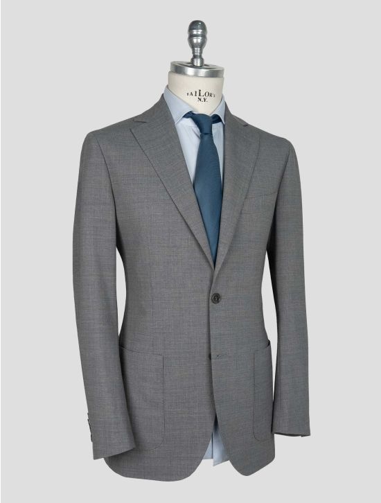 Sartorio Napoli  Gray Virgin Wool Ea Suit 2