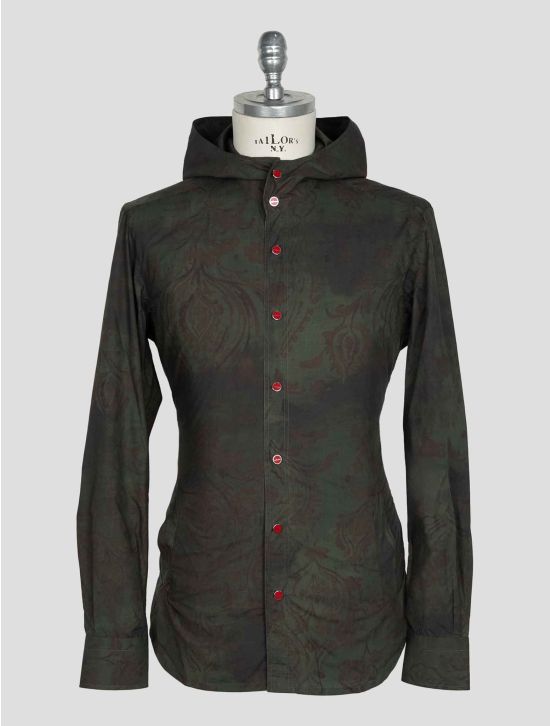 Kiton Multicolor Cotton Shirt Mariano 1