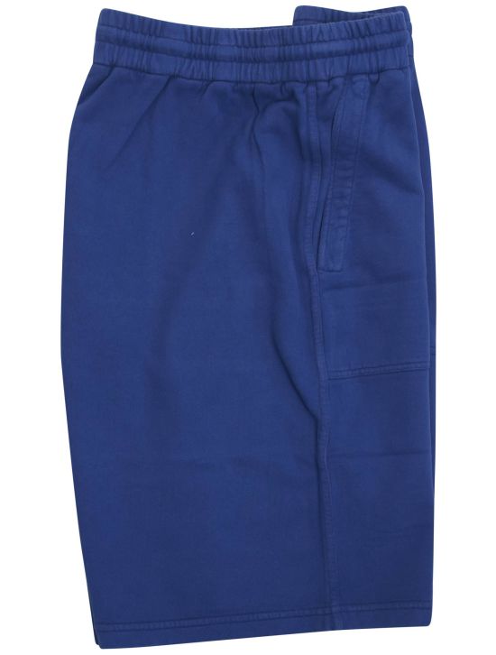 Kiton Blue Cotton Short Pants 1