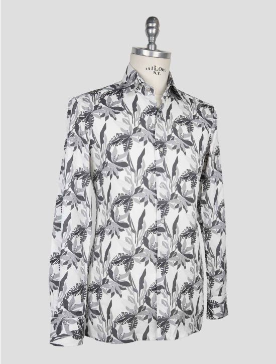 Kiton Multicolor Cotton Shirt 2