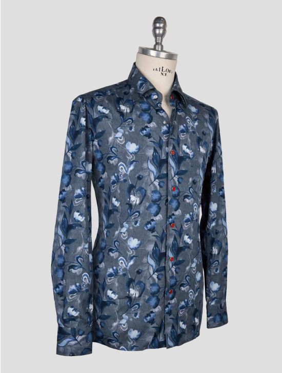 Kiton Multicolor Cotton Shirt 2