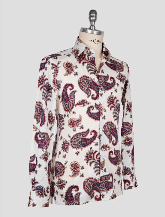 Kiton Multicolor Cotton Shirt 2