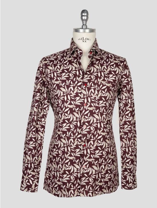 Kiton Multicolor Cotton Shirt 1