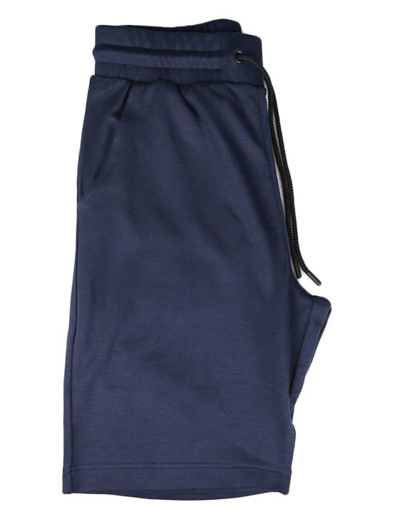 Knt Kiton Blue Cotton Short Pant 1