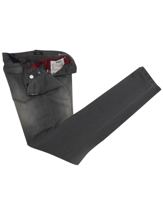 Kiton Gray Cotton Ea Jeans 2