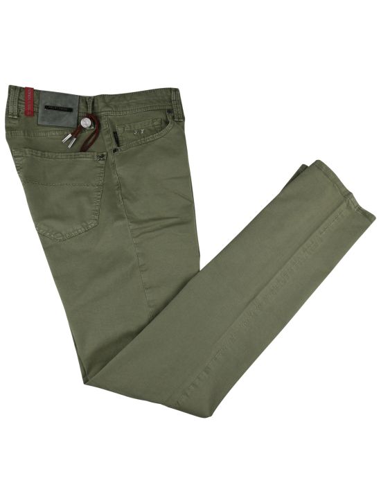 Tramarossa Green Cotton Ea Jeans 1