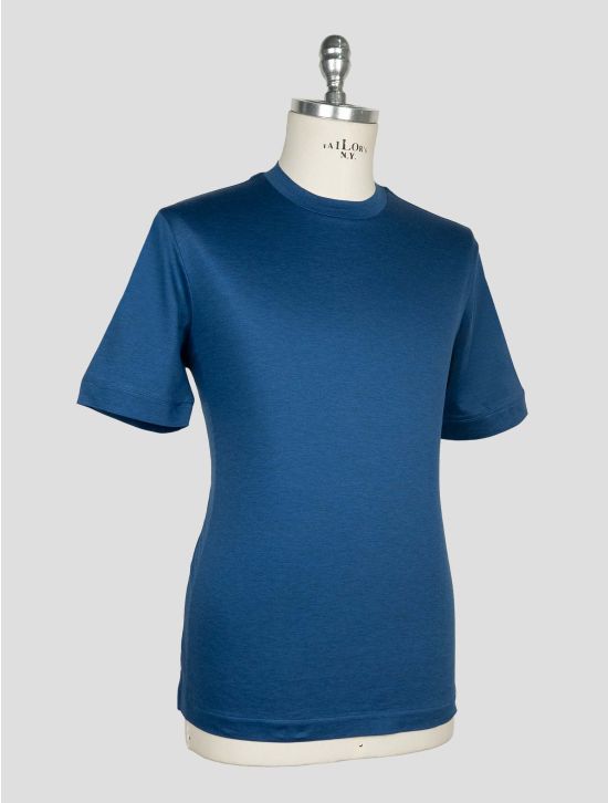 Richard Smith Blue Loro Piana Cotton T-shirt 2