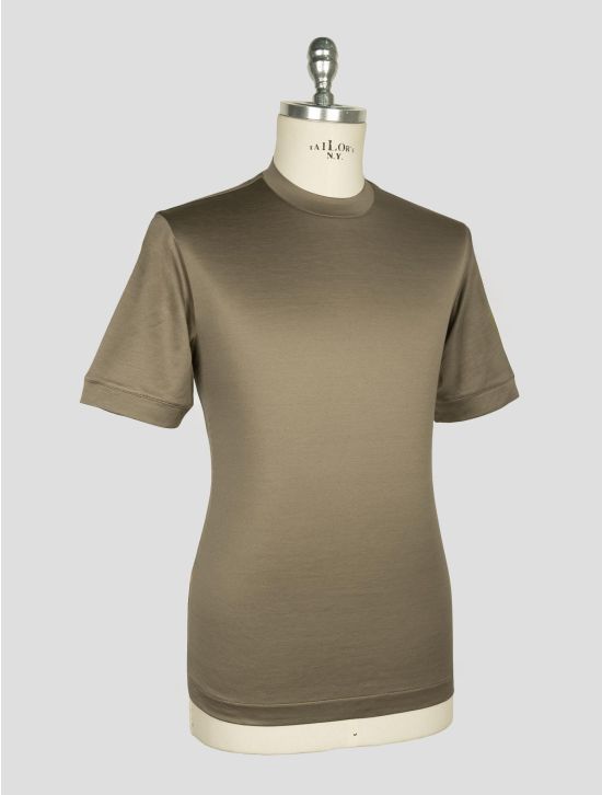 Richard Smith Taupe Loro Piana Cotton T-shirt 2