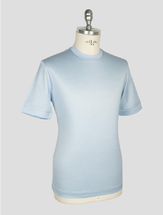 Richard Smith Light Blue Loro Piana Cotton T-shirt 2