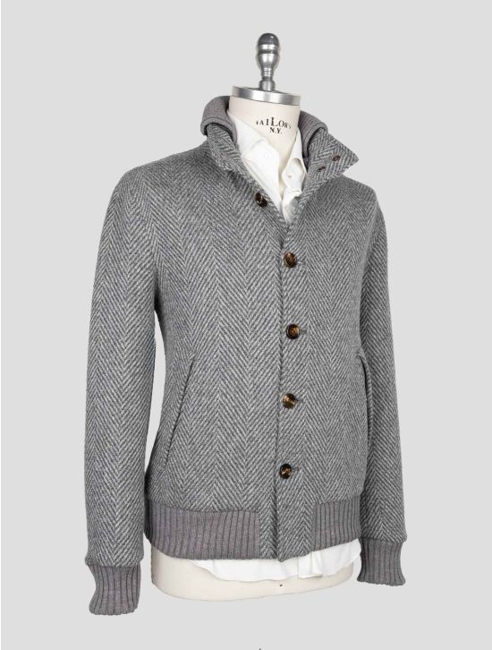 Kired Gray Alpaca Wool Pa Coat 2