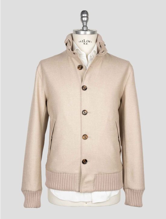 Kired Beige Wool Pl Coat 1