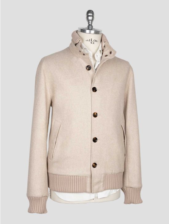 Kired Beige  Wool Pa Pl Coat 2