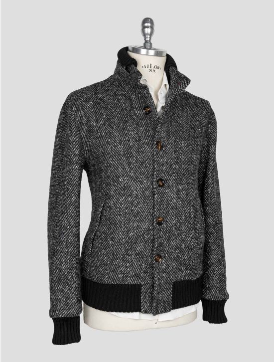 Kired Black White Wool Coat 2