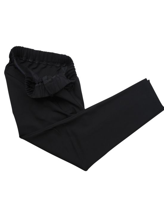 Kiton KNT Black Wool Pa Ea Pants 2