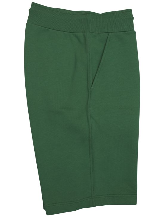 Kiton KNT Green Cotton Short Pants 1