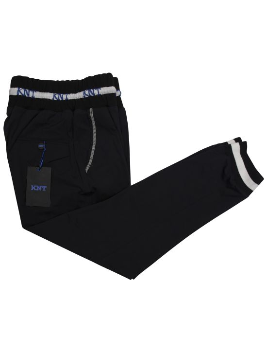 Kiton KNT Black  Pa Ea Pants 1