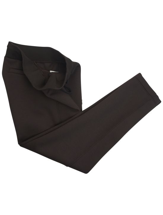Kiton KNT Dark Brown Viscose Ea Jogging Pants 2
