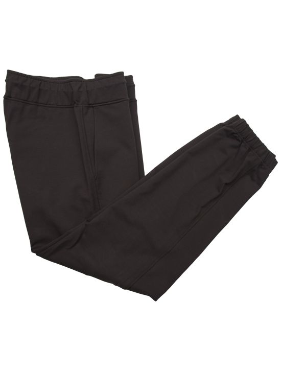 Kiton KNT Brown Cotton Ea Jogging Pants 1
