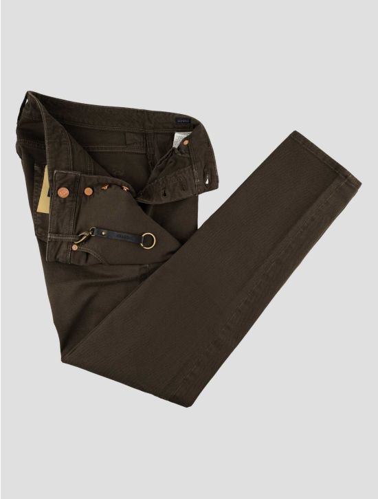 Incotex Brown Cotton Ea Jeans 2