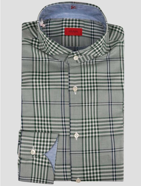 Isaia Multicolor Cotton Shirt 1