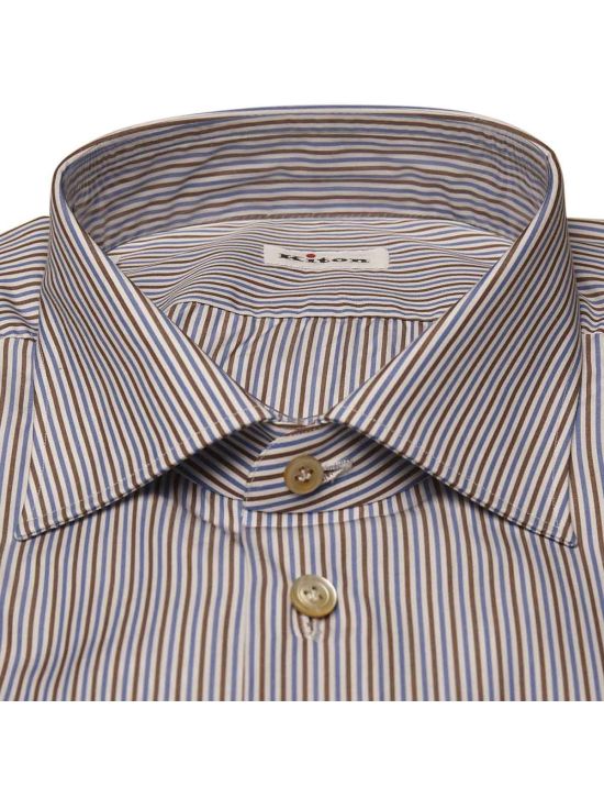 Kiton Multicolor Cotton Shirt 2