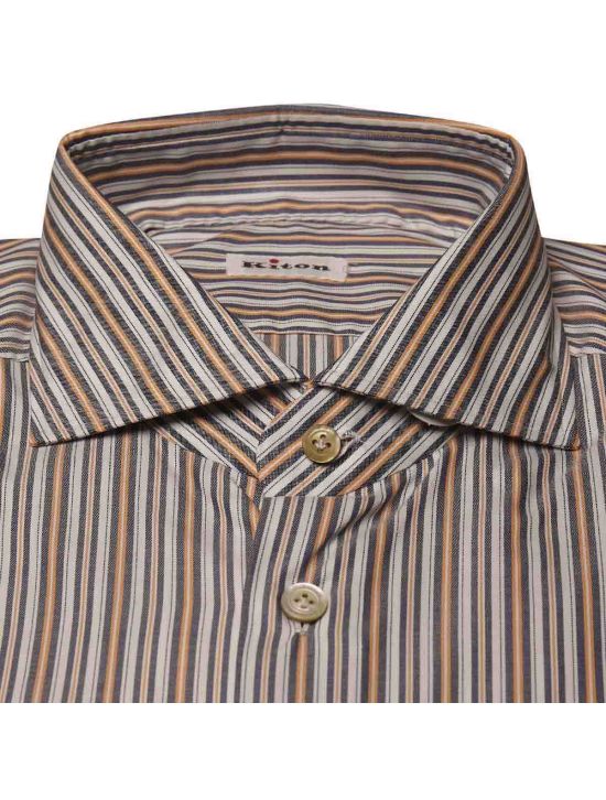 Kiton Multicolor Cotton Shirt 2