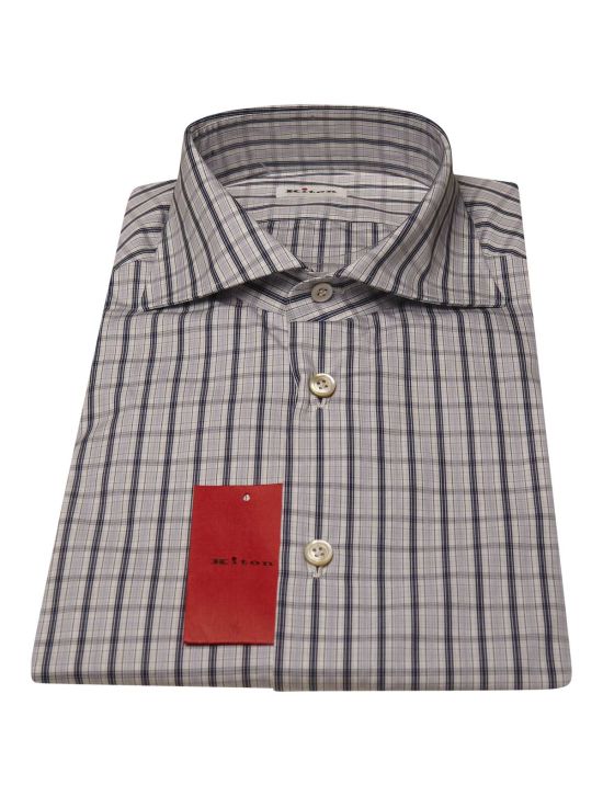 Kiton Multicolor Cotton Shirt 1