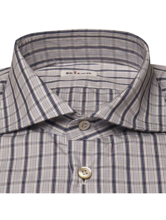 Kiton Multicolor Cotton Shirt 2