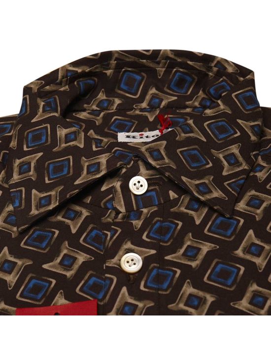 Kiton Multicolor Cotton Sweater Polo 2