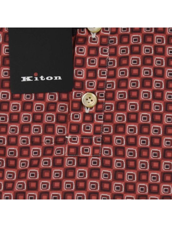 Kiton Multicolor Cotton Sweater Polo 2